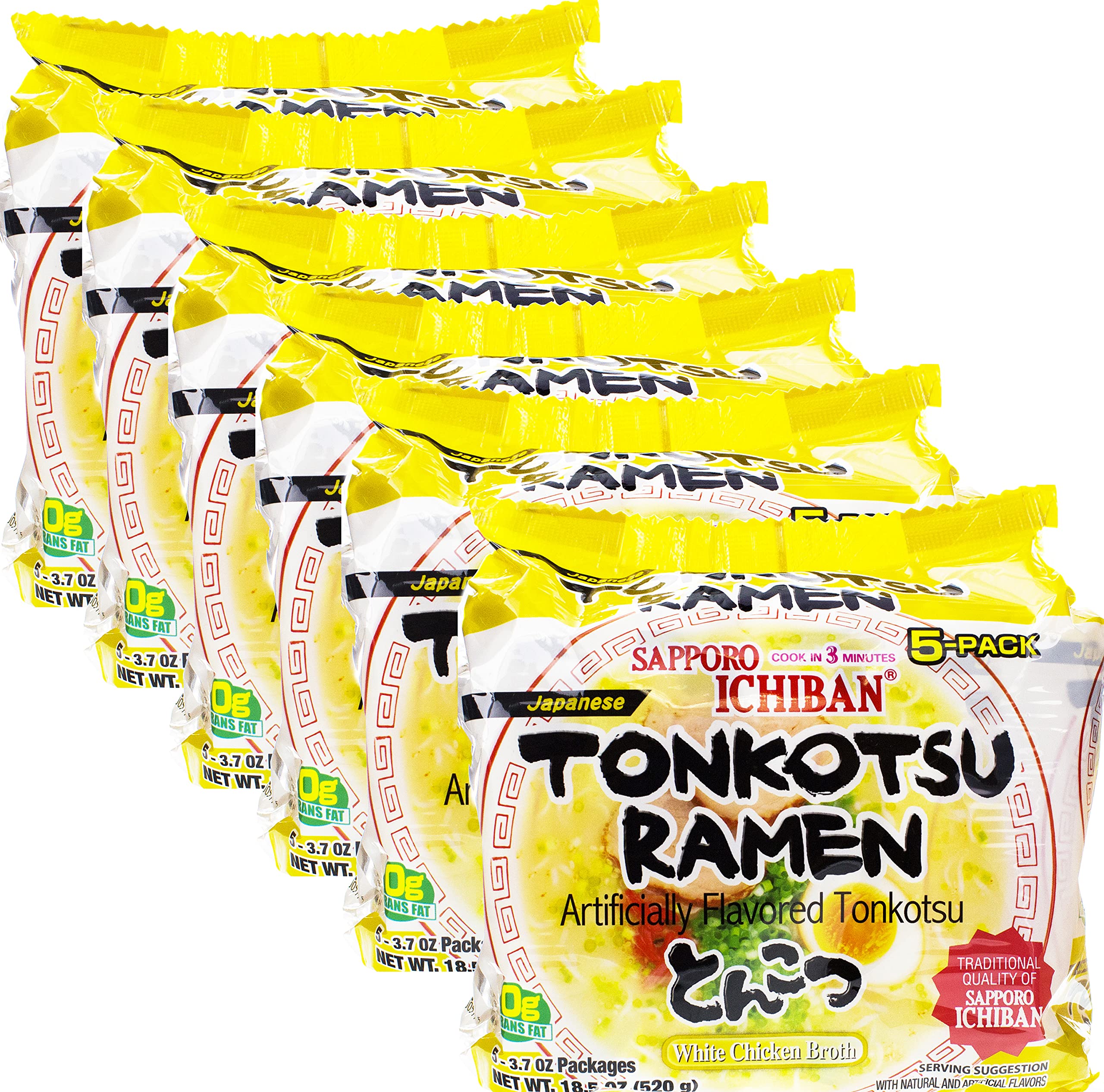 Amazon.com : Sapporo Ichiban Ramen Artificially Flavored Tonkotsu
